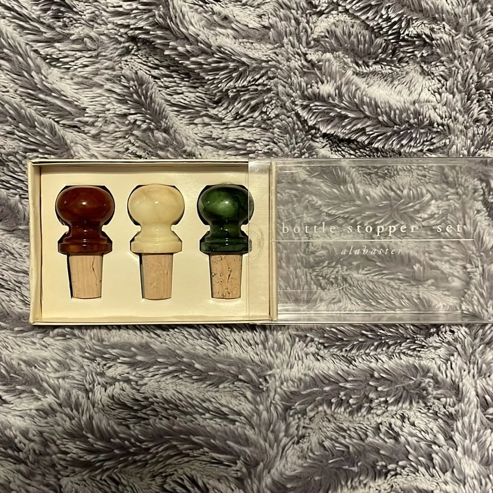 Pier 1 Imports 3 Piece Set Bottle Stoppers